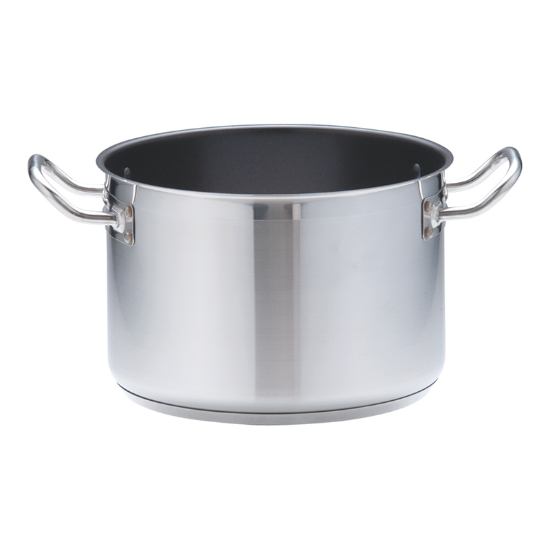 TKG PRO(プロ)エクスカリバー 半寸胴鍋(蓋無)24cm 1箱(ご注文単位1箱)【直送品】