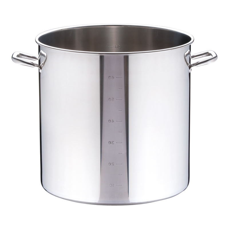 SAパワー・デンジ寸胴鍋 目盛付(蓋無) 45cm 1箱(ご注文単位1箱)【直送品】