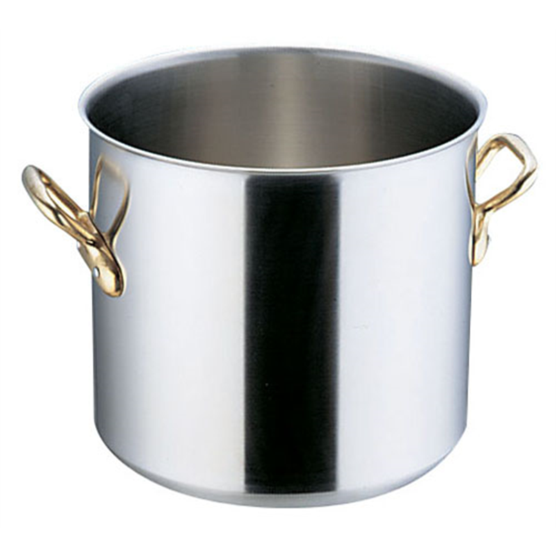 SAスーパーデンジ 寸胴鍋(蓋無) 45cm 1箱(ご注文単位1箱)【直送品】