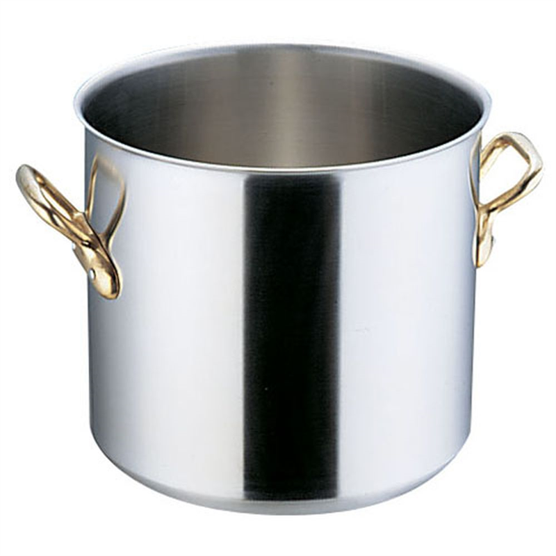 エコクリーン スーパーデンジ 寸胴鍋 (蓋無)21cm《新型ハンドル》 1箱(ご注文単位1箱)【直送品】