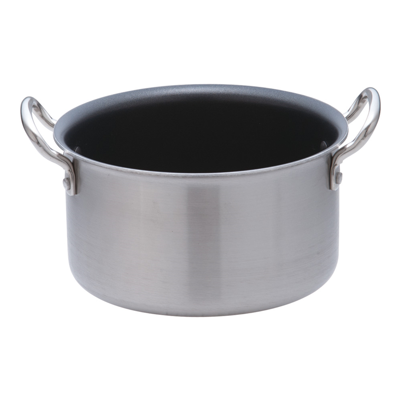 TKG IHセレクト 2層クラッド 半寸胴鍋 20cm 1袋(ご注文単位1袋)【直送品】