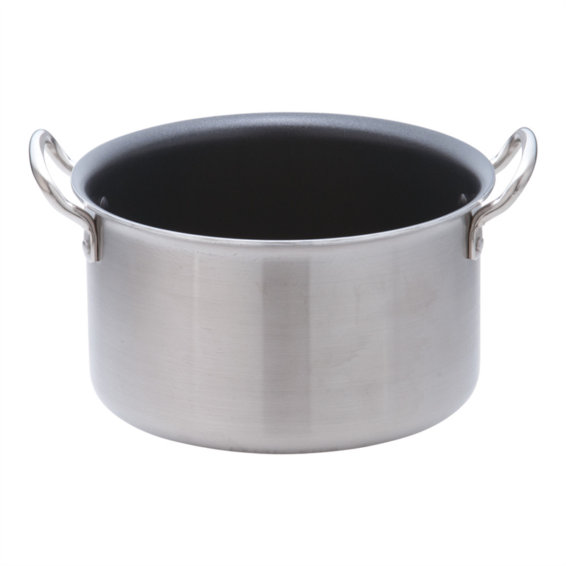 TKG IHセレクト 2層クラッド 半寸胴鍋 22cm 1袋(ご注文単位1袋)【直送品】