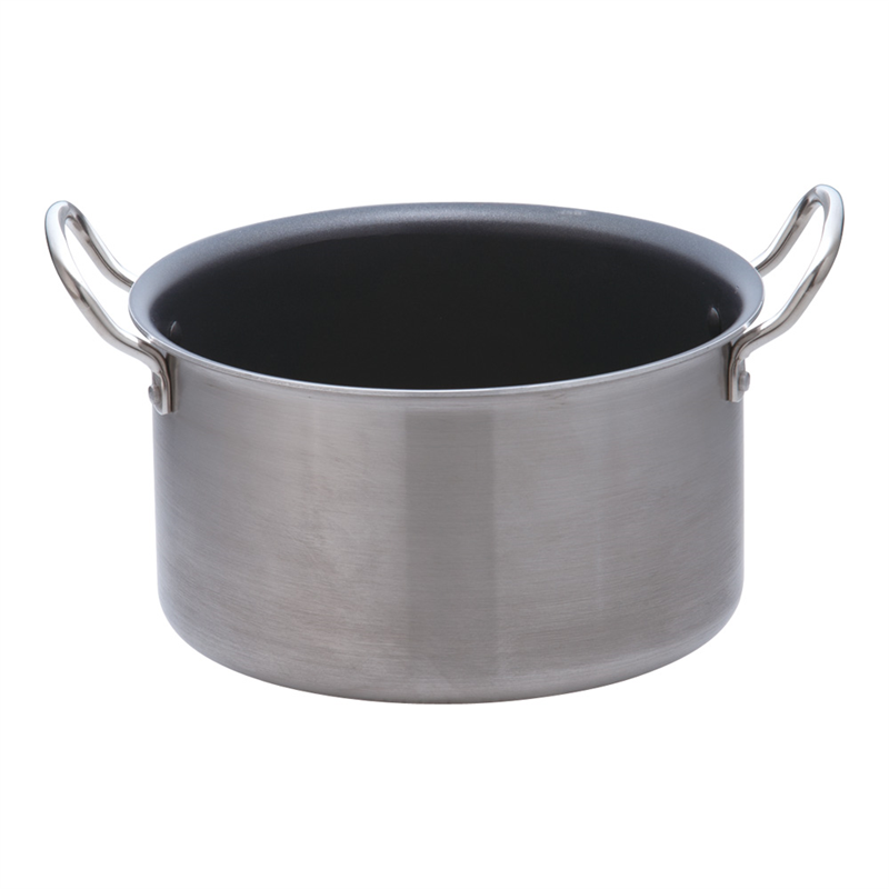 TKG IHセレクト 2層クラッド 半寸胴鍋 26cm 1袋(ご注文単位1袋)【直送品】