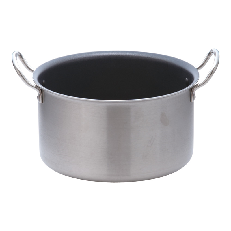 TKG IHセレクト 2層クラッド 半寸胴鍋 28cm 1袋(ご注文単位1袋)【直送品】