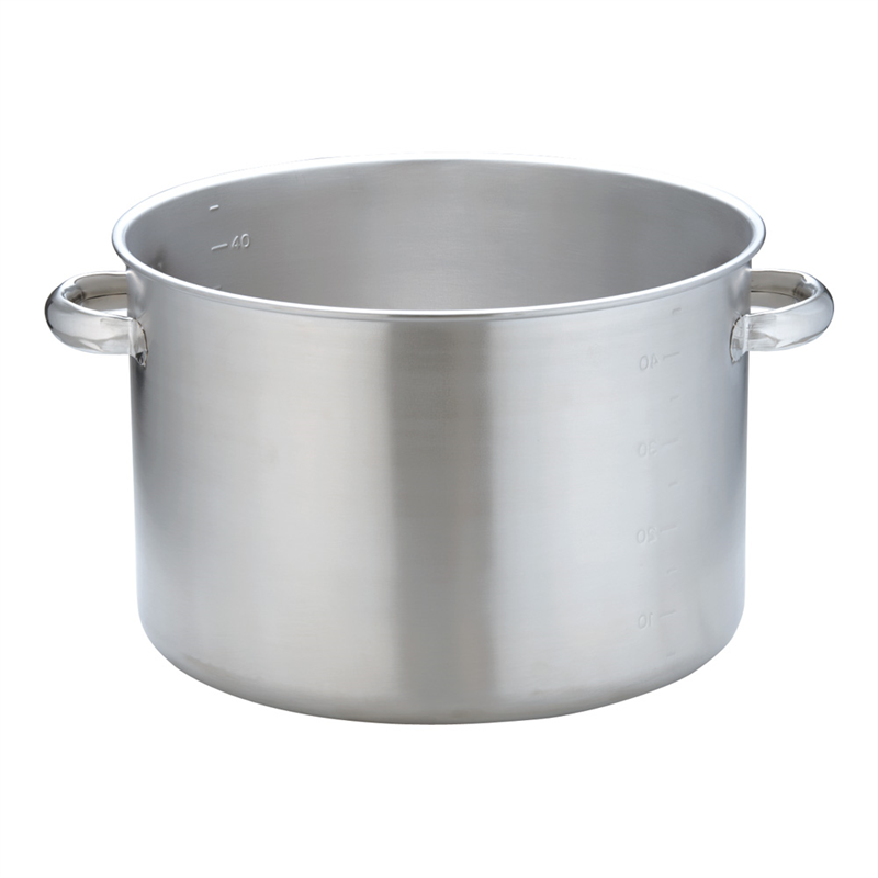 KO 19-0電磁対応半寸胴鍋(蓋無) 45cm 1箱(ご注文単位1箱)【直送品】