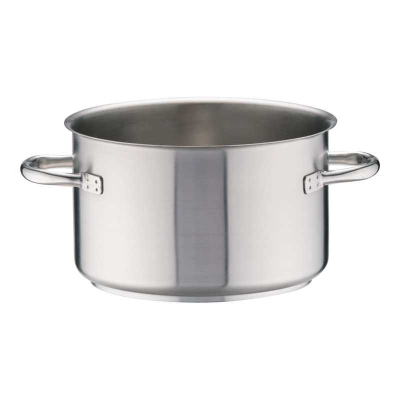 パデルノ　18-10半寸胴鍋　（蓋無） 1007-24 1袋（ご注文単位1袋）【直送品】