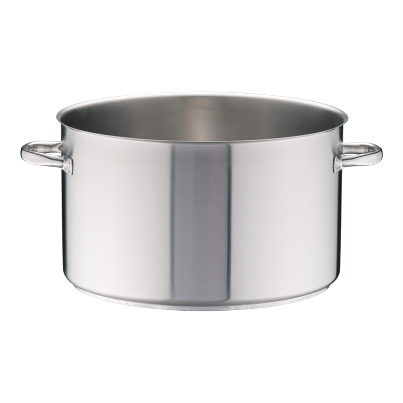 パデルノ　18-10半寸胴鍋　（蓋無） 1007-45 1袋（ご注文単位1袋）【直送品】