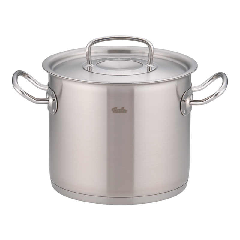 フィスラー 18-10ストックポット 84-113(蓋付) 20cm 1箱(ご注文単位1箱)【直送品】