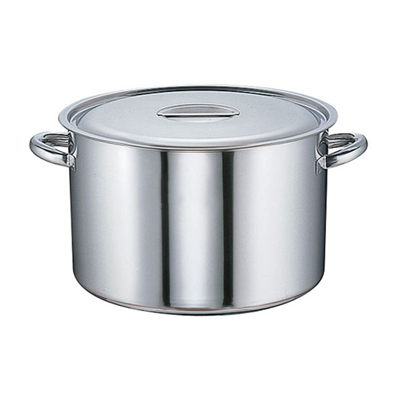 SAモリブデン 半寸胴鍋(目盛付) 45cm 1箱(ご注文単位1箱)【直送品】