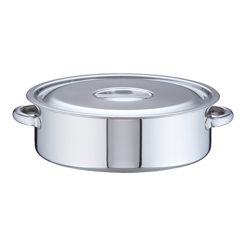 SA18-8 外輪鍋(蓋付) 33cm 1箱(ご注文単位1箱)【直送品】