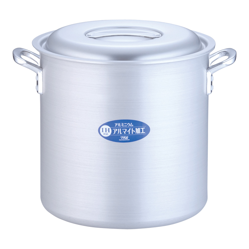 TKG　IHアルミ　寸胴鍋（目盛付） 33cm 1袋（ご注文単位1袋）【直送品】