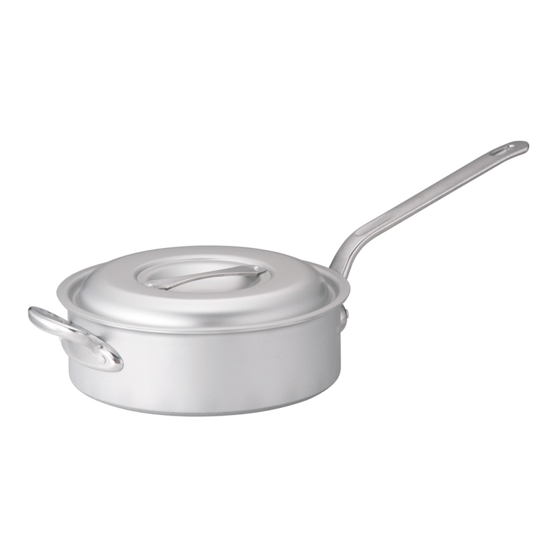 アルミ プロマイスターIH 片手浅型鍋 30cm 1箱(ご注文単位1箱)【直送品】