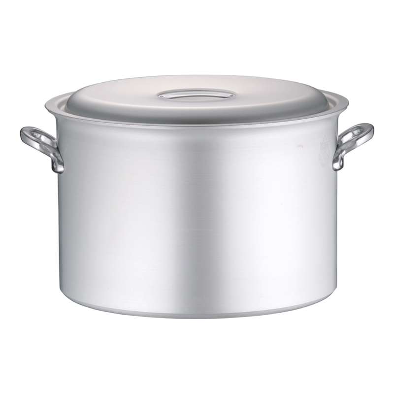 アルミ マイスター半寸胴鍋 54cm 1袋(ご注文単位1袋)【直送品】