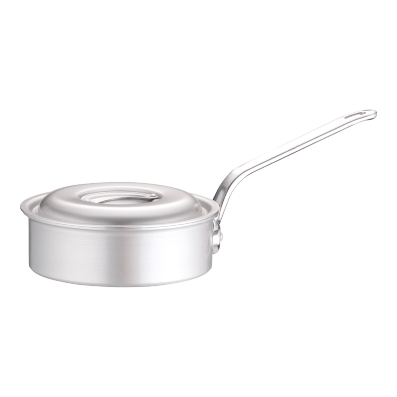 アルミ マイスター片手浅型鍋 21cm 1袋(ご注文単位1袋)【直送品】