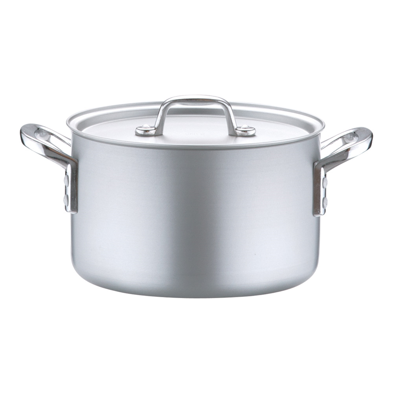 アルミ　プロセレクト　半寸胴鍋（目盛付） 21cm 1袋（ご注文単位1袋）【直送品】