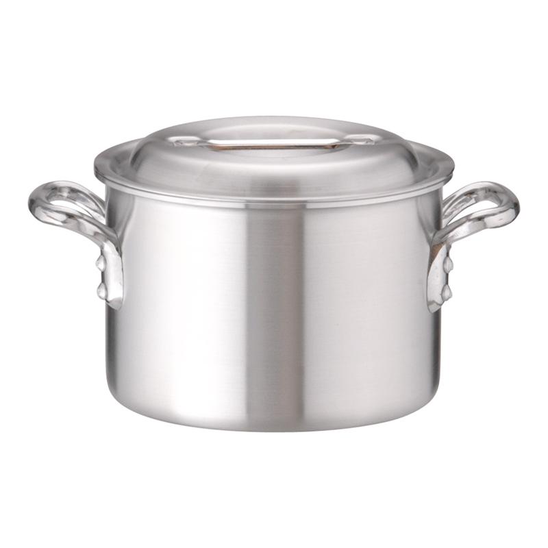 アルミDON半寸胴鍋 18cm 1袋(ご注文単位1袋)【直送品】