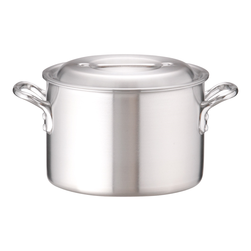 アルミDON半寸胴鍋 24cm 1袋(ご注文単位1袋)【直送品】