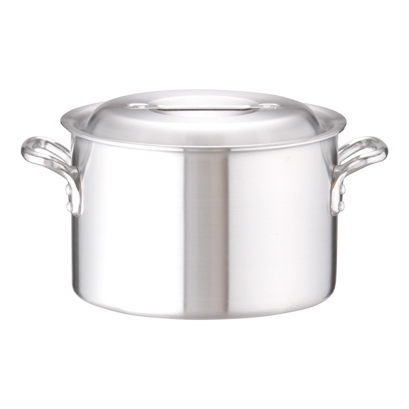 アルミDON半寸胴鍋 27cm 1袋(ご注文単位1袋)【直送品】