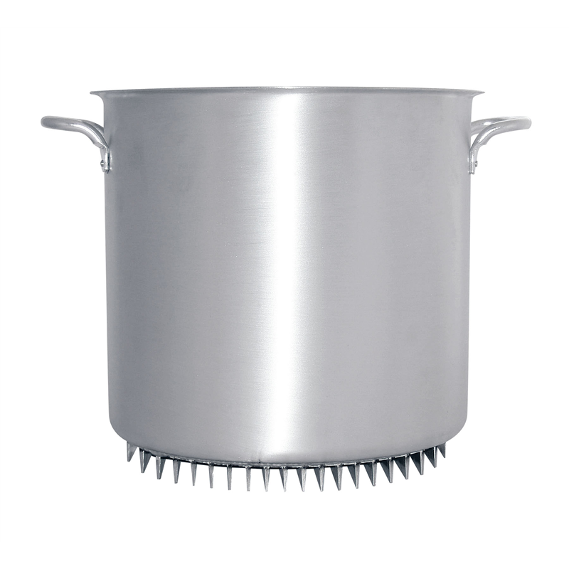 アルミ　エコライン寸胴鍋（蓋無） 36cm 1箱（ご注文単位1箱）【直送品】