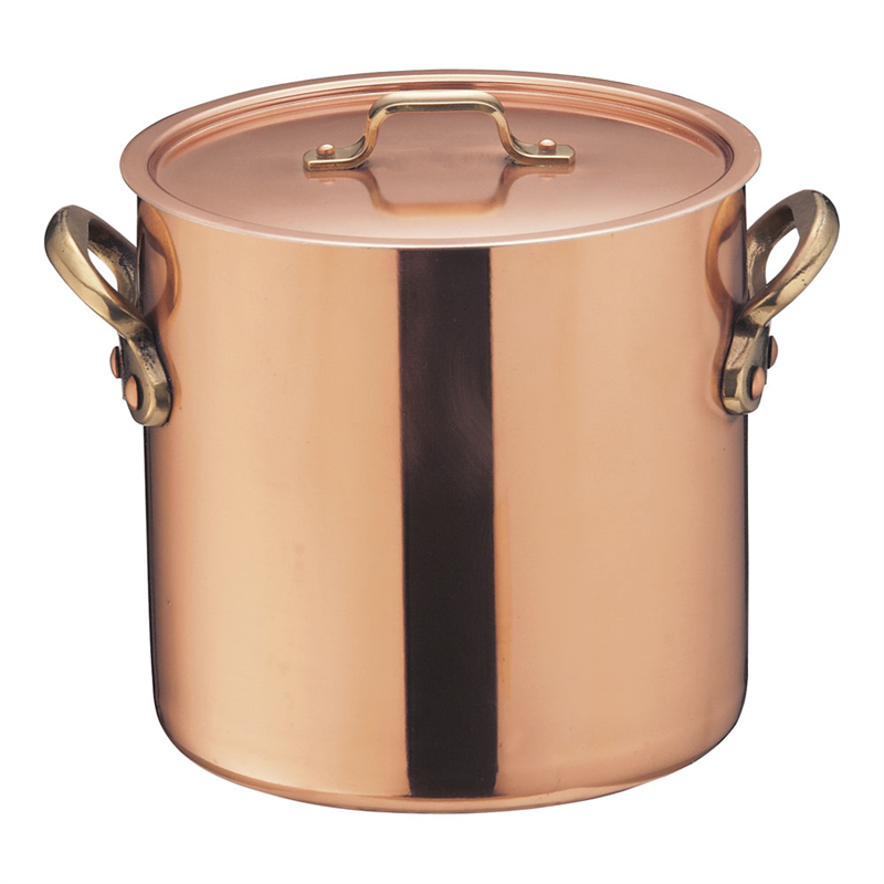 SAエトール銅　寸胴鍋 18cm 1箱（ご注文単位1箱）【直送品】