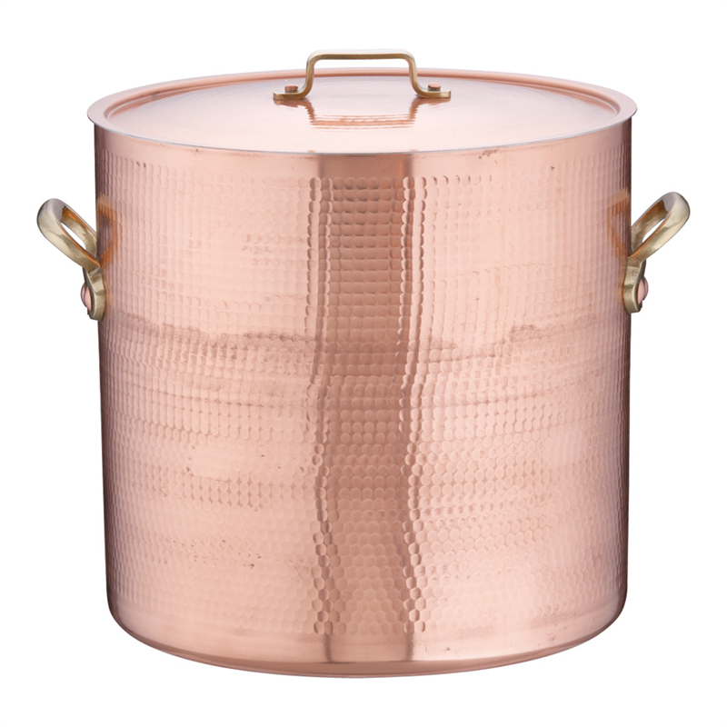 SAエトール銅　寸胴鍋 33cm 1箱（ご注文単位1箱）【直送品】