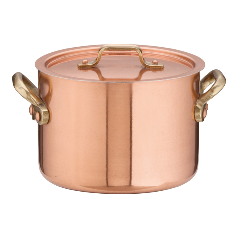 SAエトール銅 半寸胴鍋 15cm 1箱(ご注文単位1箱)【直送品】