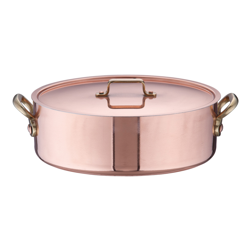 SAエトール銅 外輪鍋 33cm 1箱(ご注文単位1箱)【直送品】
