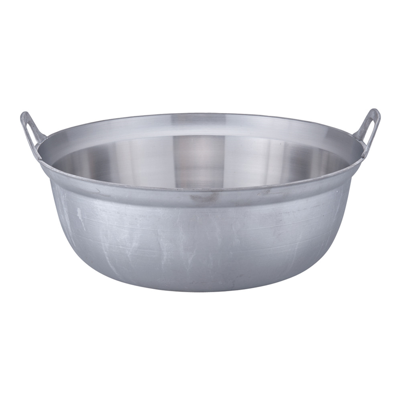 アルミイモノ円付鍋 54cm 1袋（ご注文単位1袋）【直送品】