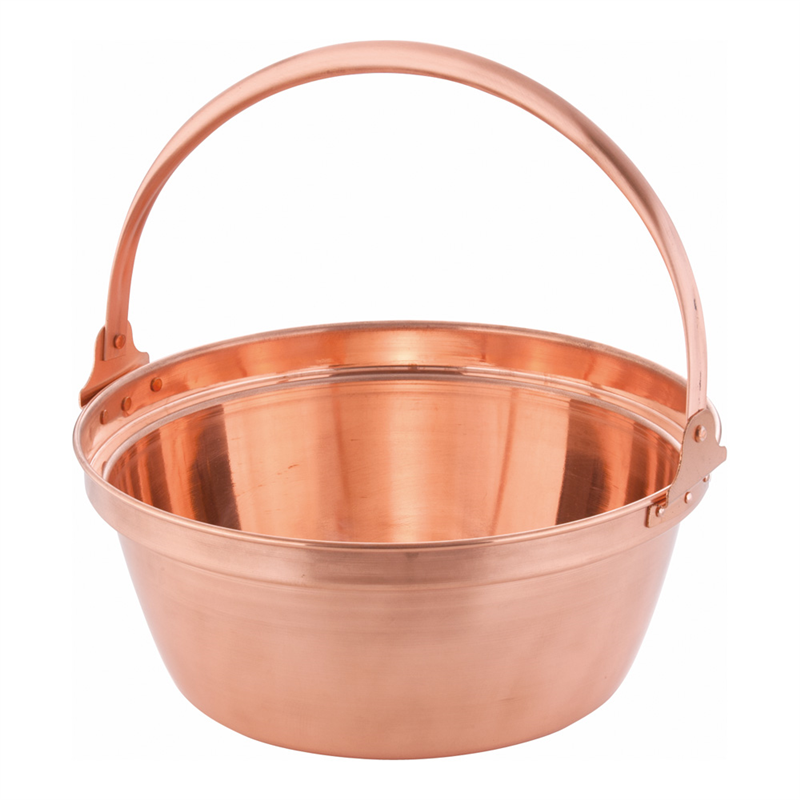 銅　山菜鍋（内側錫引きなし） 33cm 1袋（ご注文単位1袋）【直送品】