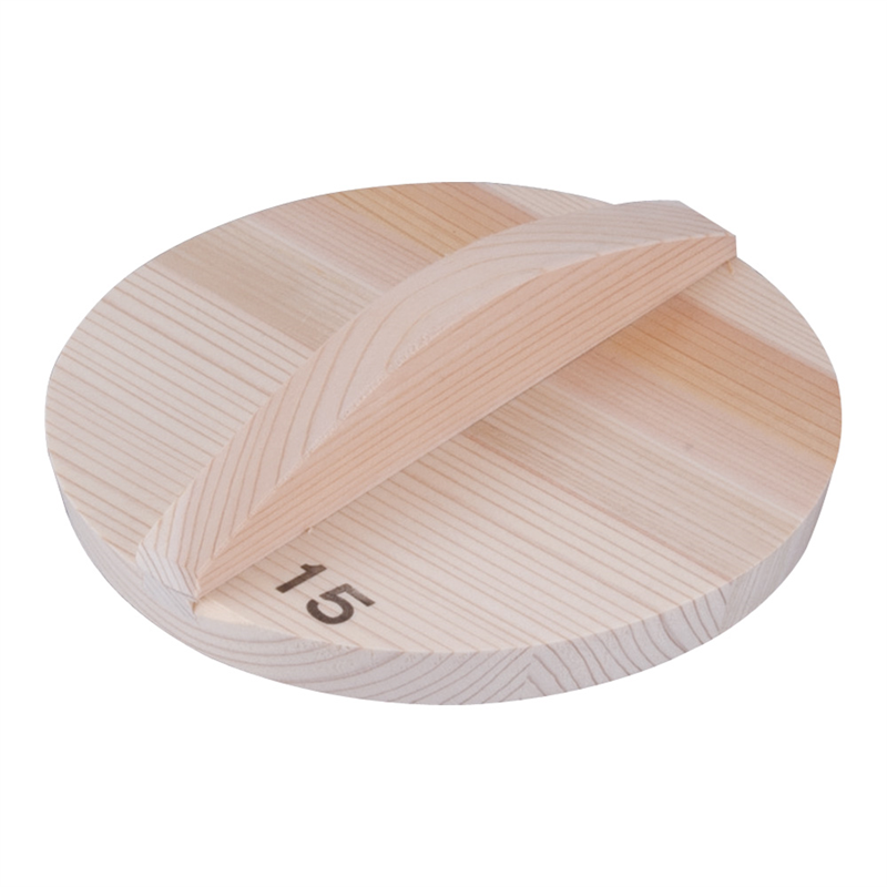 厚手サワラ木蓋 15cm用 1個(ご注文単位1個)【直送品】