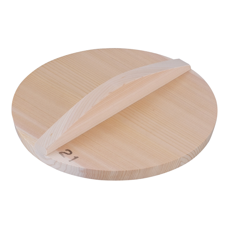 厚手サワラ木蓋 21cm用 1個(ご注文単位1個)【直送品】