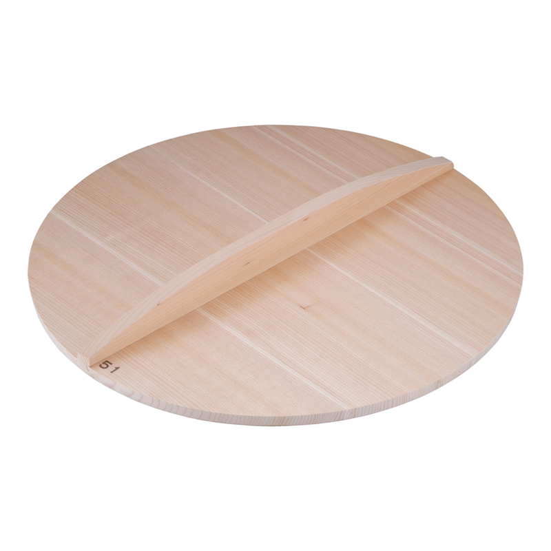 厚手サワラ木蓋 51cm用 1個(ご注文単位1個)【直送品】