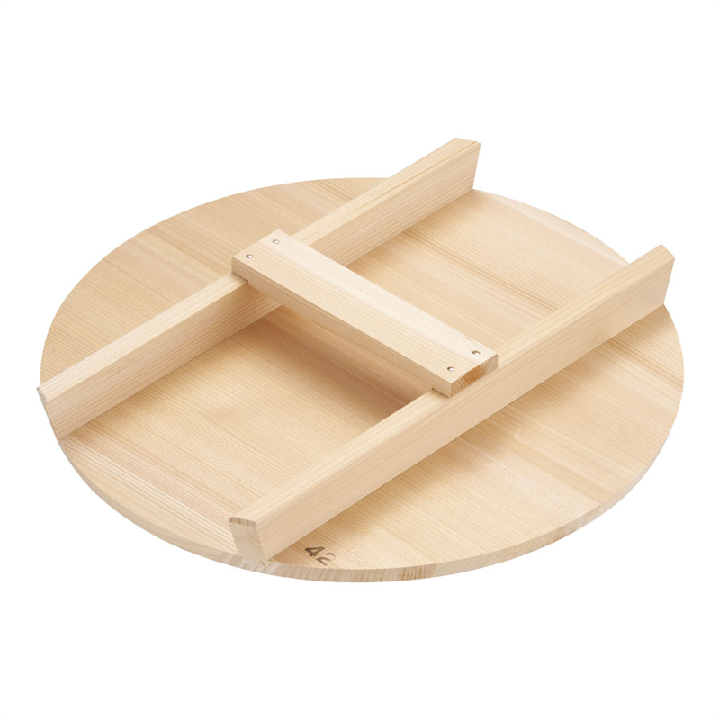 厚手サワラH型取手木蓋 42cm用 1個(ご注文単位1個)【直送品】