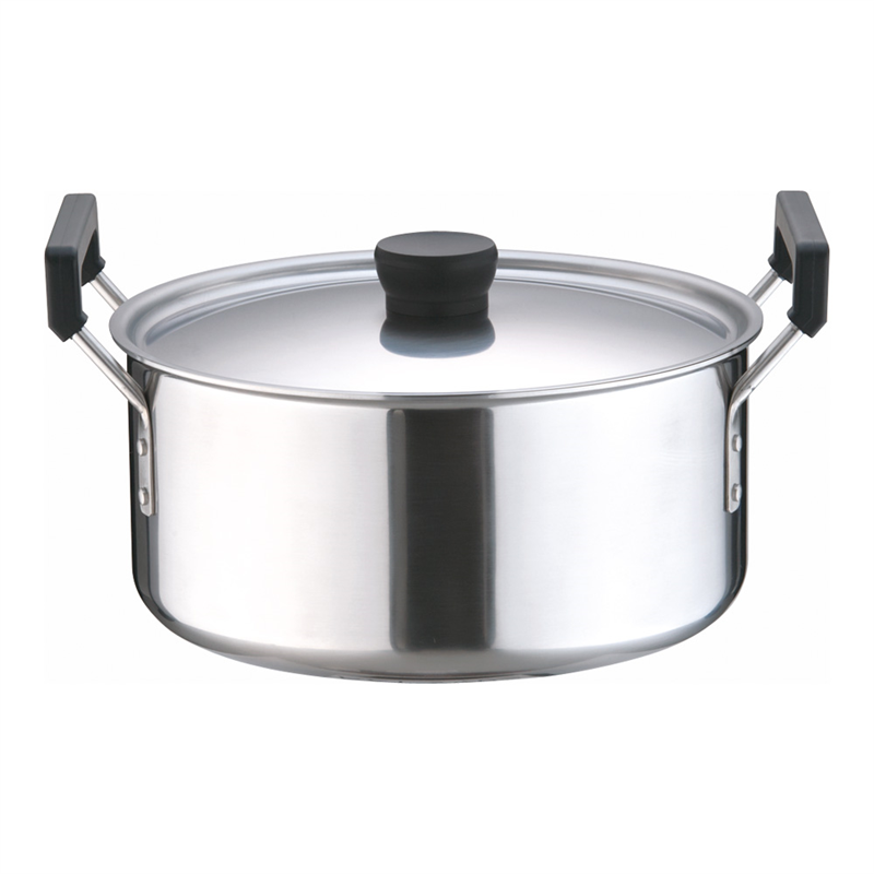 TKG クラッド 実用鍋 27cm 1箱(ご注文単位1箱)【直送品】