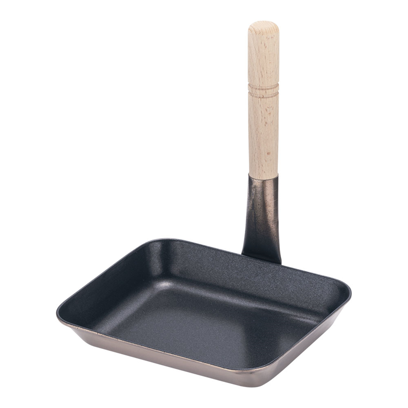 SA18-10 テフロン角型 親子鍋 大(三層鋼) 1袋(ご注文単位1袋)【直送品】