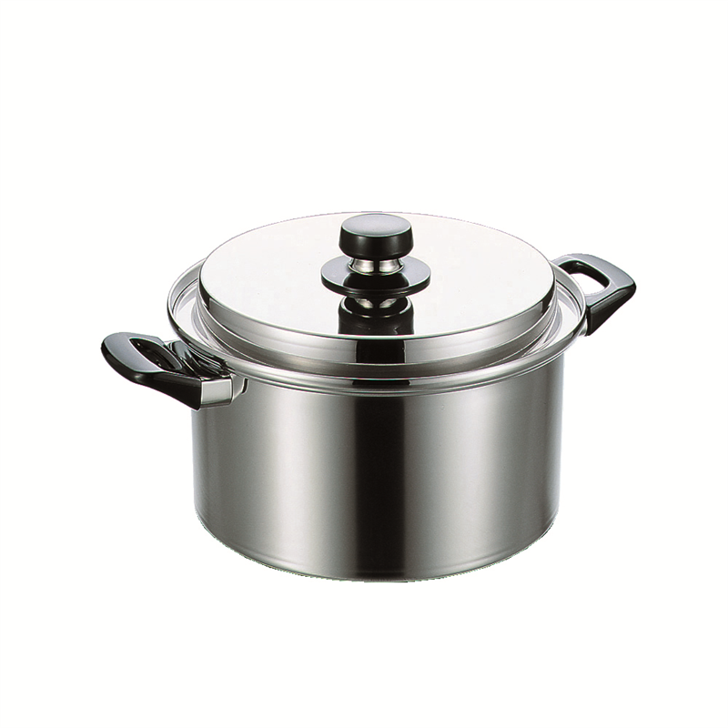 エレックマスター・ライト 深型両手鍋 24cm 1箱(ご注文単位1箱)【直送品】