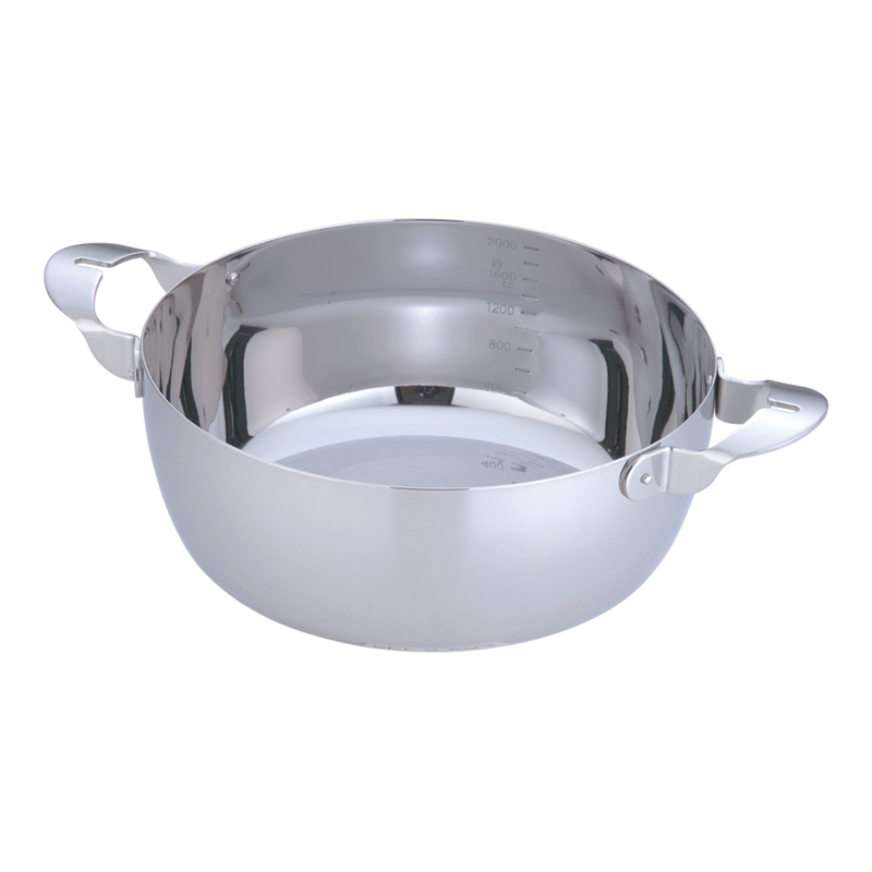 MA共柄 デンジ 両手鍋 20cm 1箱(ご注文単位1箱)【直送品】