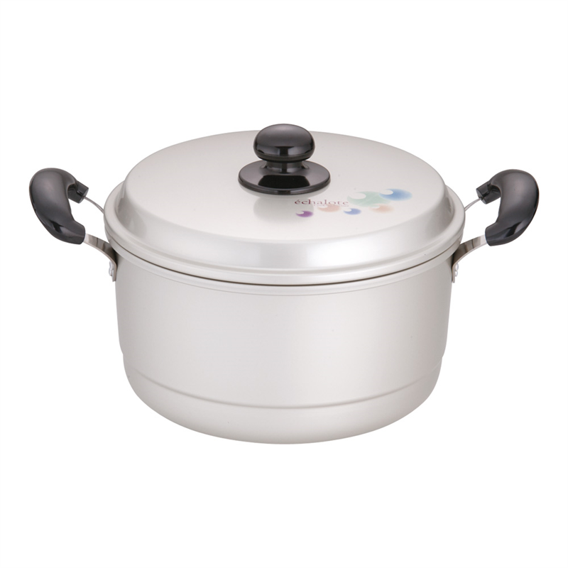 アルマイト　エシャロット　兼用鍋 22cm 1箱（ご注文単位1箱）【直送品】