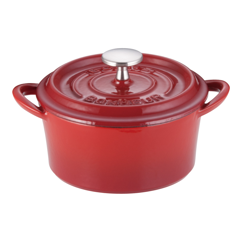 ボン・ボネール　ココット 12cm　レッド 1箱（ご注文単位1箱）【直送品】