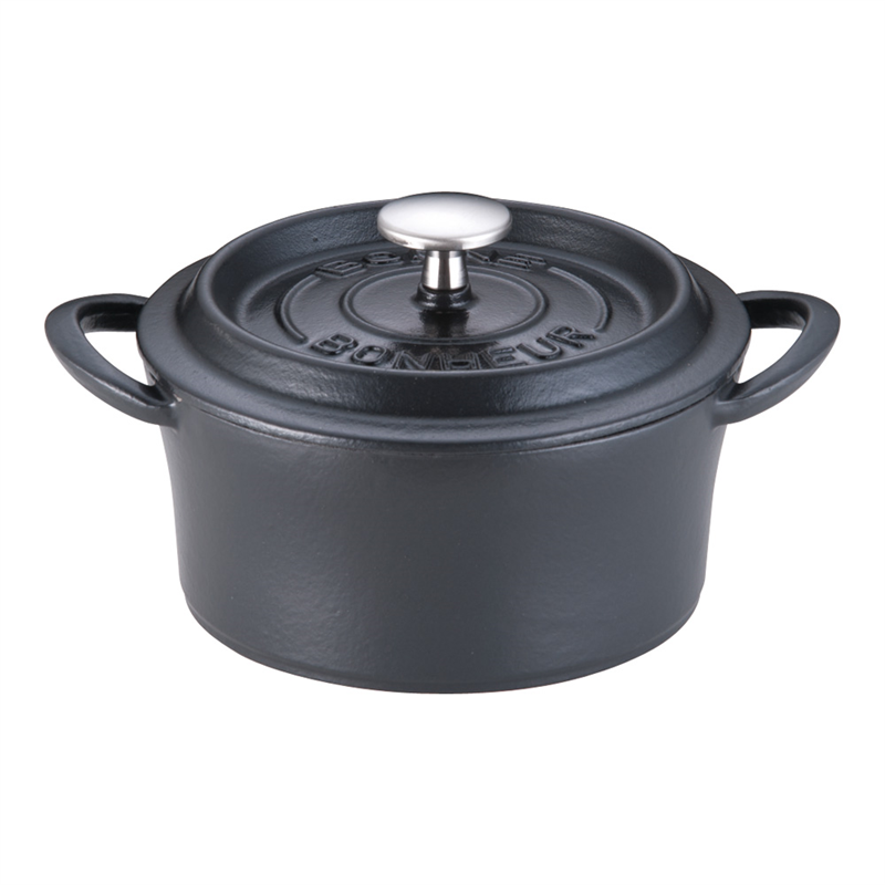 ボン・ボネール　ココット 18cm　ブラック 1箱（ご注文単位1箱）【直送品】