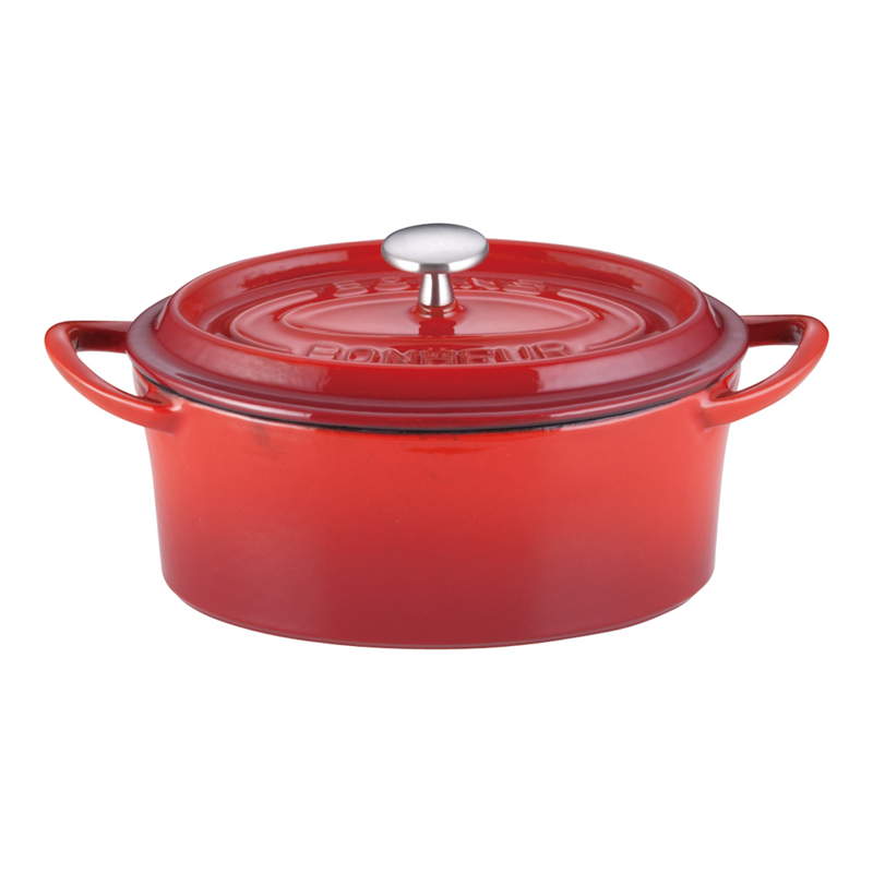 ボン・ボネール　ココットオーバル 17cm　レッド 1箱（ご注文単位1箱）【直送品】