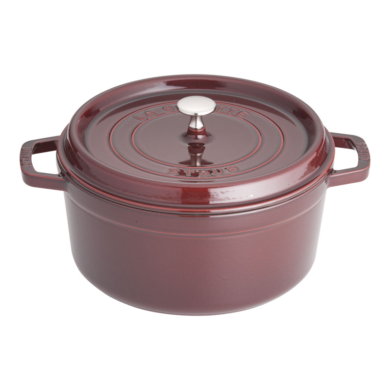 ストウブ　ピコ・ココット　ラウンド 26cm　グレナディンレッド 1箱（ご注文単位1箱）【直送品】