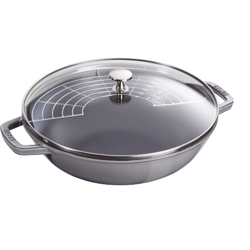 ストウブ　ビュッフェパン　30cm 40511-462　グレー 1箱（ご注文単位1箱）【直送品】