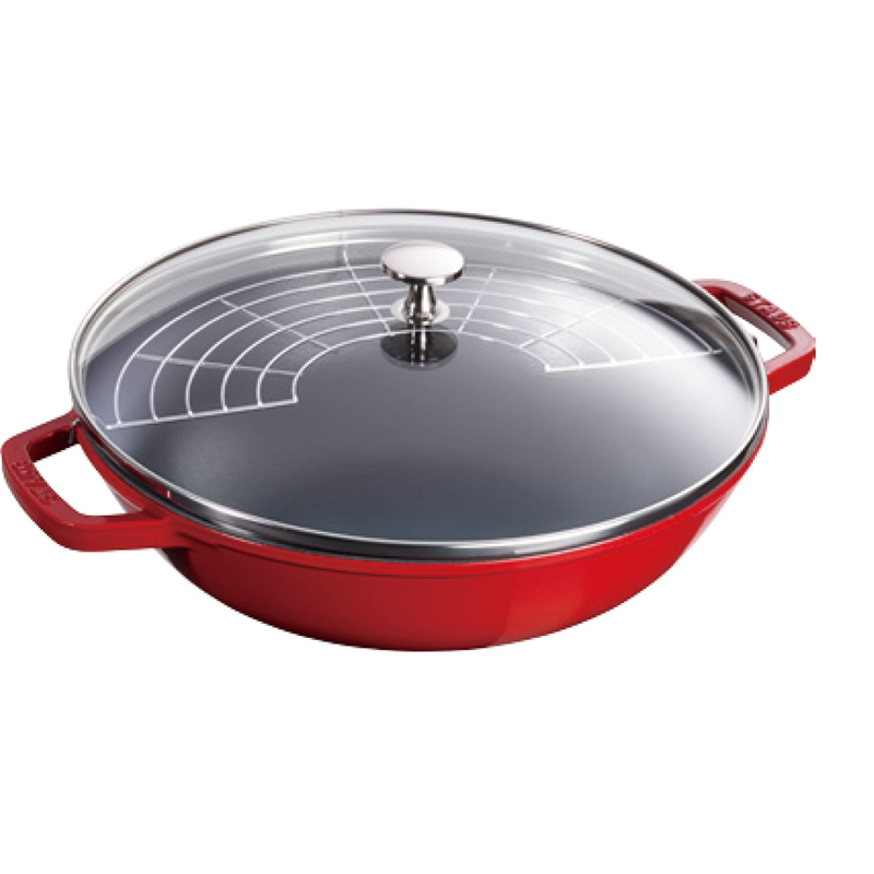 ストウブ　ビュッフェパン　30cm 40511-345　チェリー 1箱（ご注文単位1箱）【直送品】