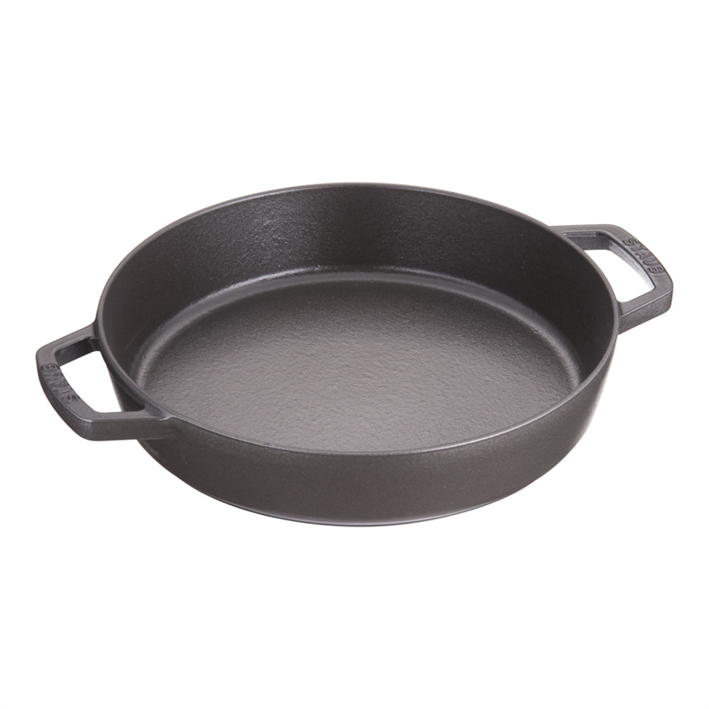 ストウブ ラウンド 両手フライパン 40511-725 26cmBL 1箱(ご注文単位1箱)【直送品】