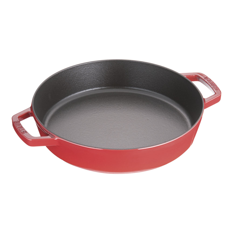 ストウブ ラウンド 両手フライパン 40511-727 26cmCR 1箱(ご注文単位1箱)【直送品】