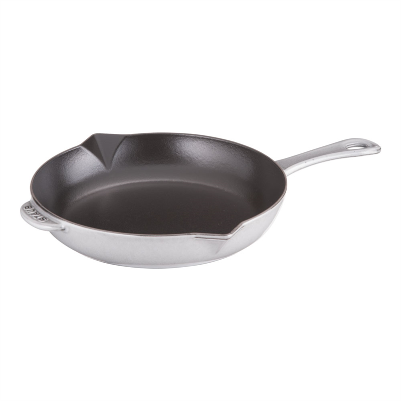 ストウブ ビュッフェスキレット 26cm 40510-616 グレー 1箱(ご注文単位1箱)【直送品】