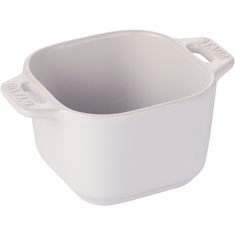 ストウブ　EXミニスクエアラムカン2ヶ組 40511-113　ホワイト 1箱（ご注文単位1箱）【直送品】