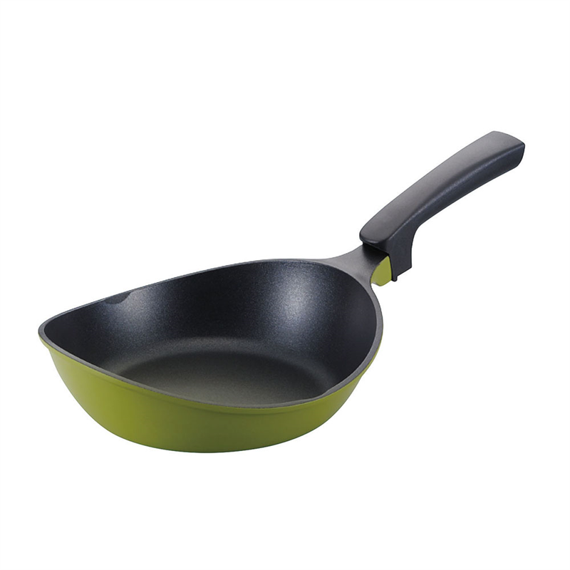 楽チンPAN　23cm グリーン 1箱（ご注文単位1箱）【直送品】