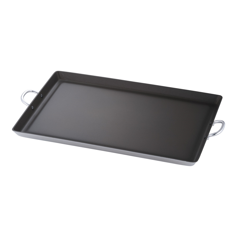 TKGアルミノンステック グリルプレート L 600×400 1袋(ご注文単位1袋)【直送品】